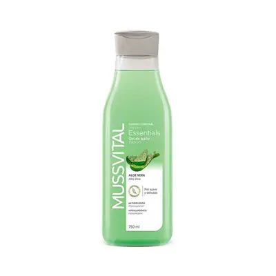 MUSSVITAL Essentials gel de baño aloe vera 750 ml 