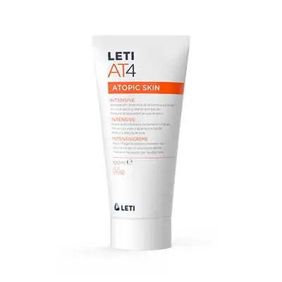LETI Letiat4 intensive <br> crema emoliente facial sin perfume 100 ml 
