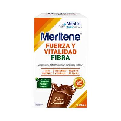 MERITENE Fibra polvo sabor chocolate 14x35gr 