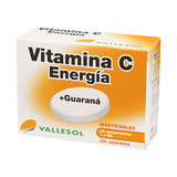 Vitamina c masticable + guaraná 24 comprimidos 