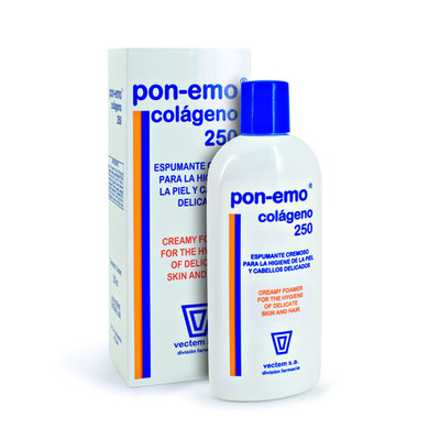 PON EMO Colágeno gel dermatológico y champú de lipoproteínas y colágeno 250 ml 