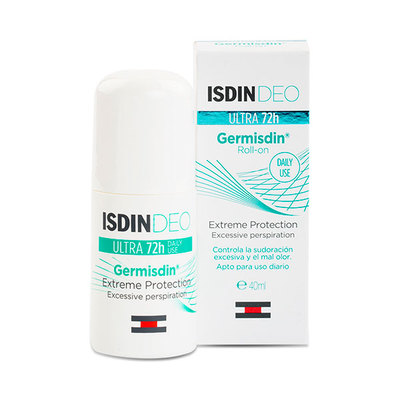 ISDIN Germisdin desodorante antitranspirante ultra 72h rollon 40 ml 