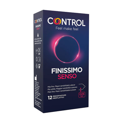 CONTROL Preservativos finissimo senso 12 unidades 