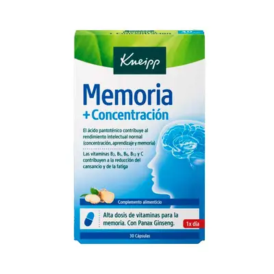 KNEIPP MEMORIA CONCENTRACION 30 COMP