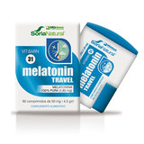 Vit&min 31 melatonin travel suplemento dietario ingredientes 100% naturales para trastornos de sueño en comprimidos 90 unidades 